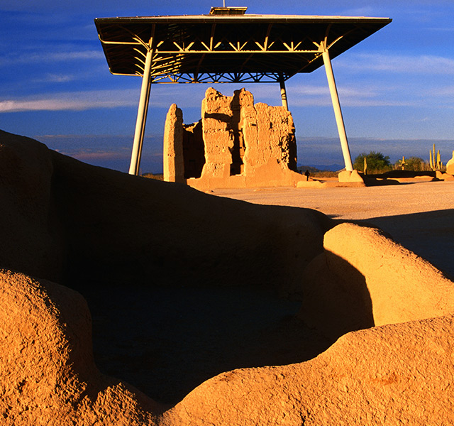 Desert rock outside.