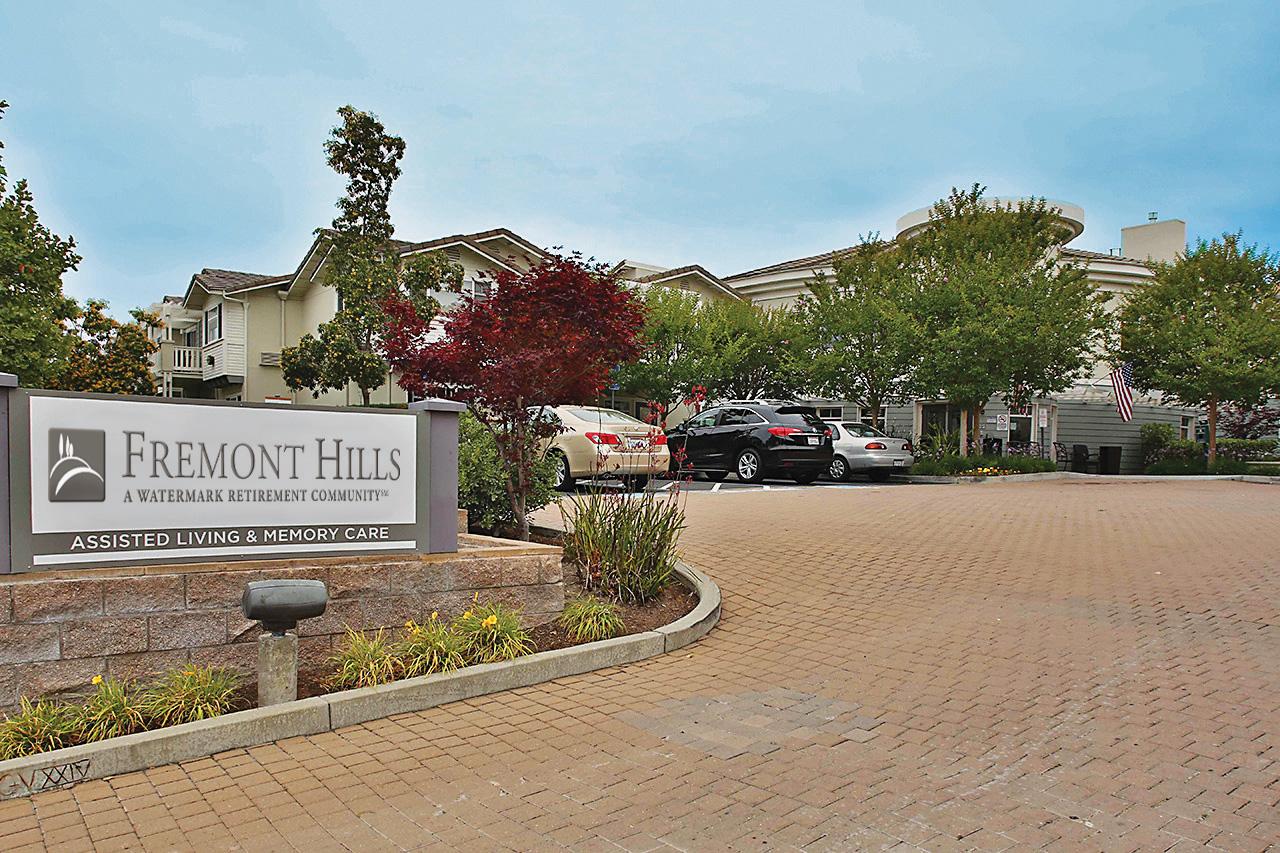 Fremont Hills building signage.