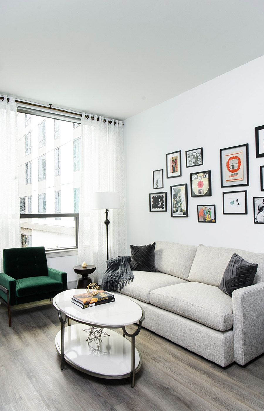 An apartment at The Watermark at Houston Heights.
