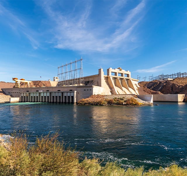 A dam in Bullhead City.