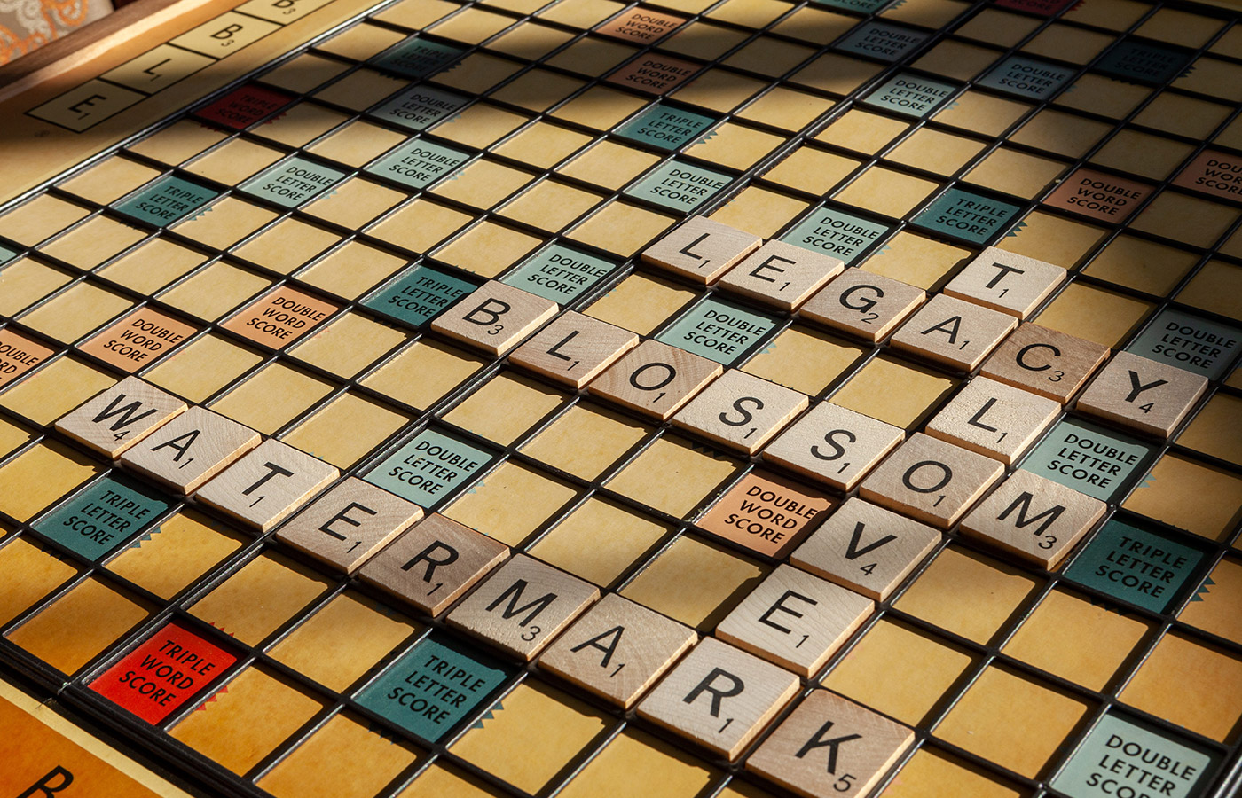 Game of scrabble.