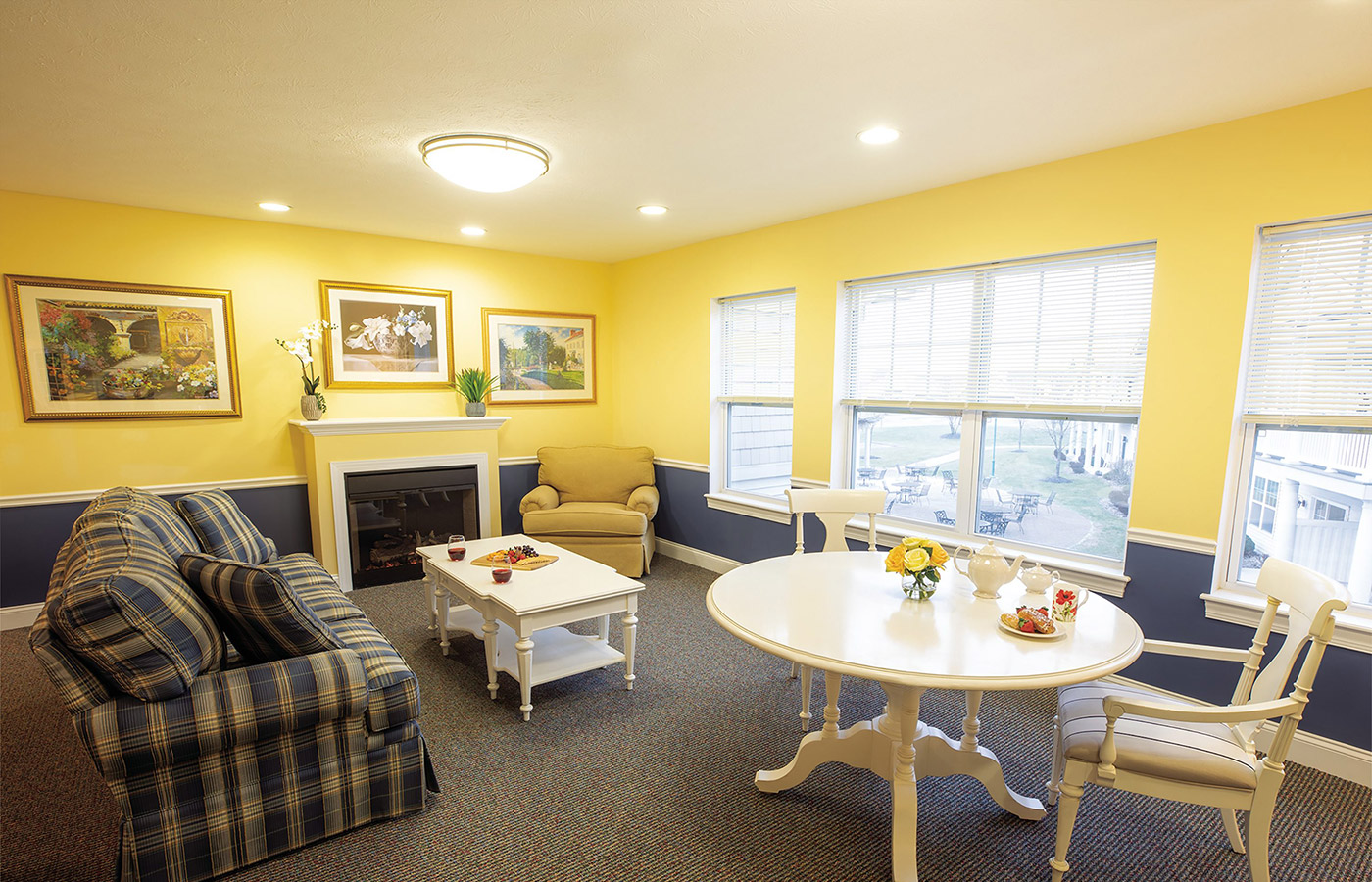The puzzle room at The Legacy at Erie Station.