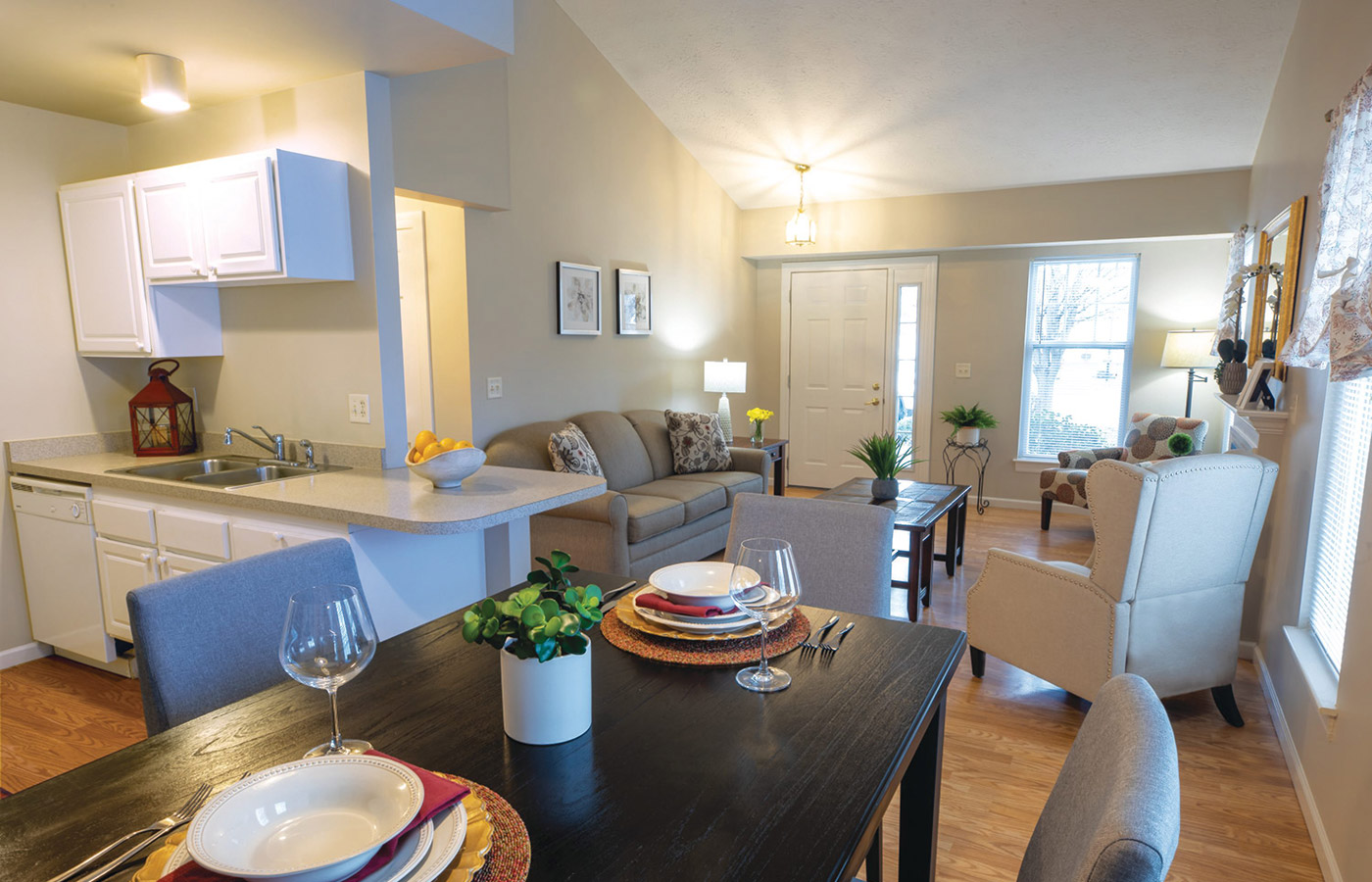 An apartment at The Legacy at Park Crescent.