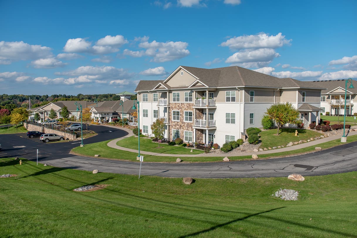 The Legacy at Fairways exterior.