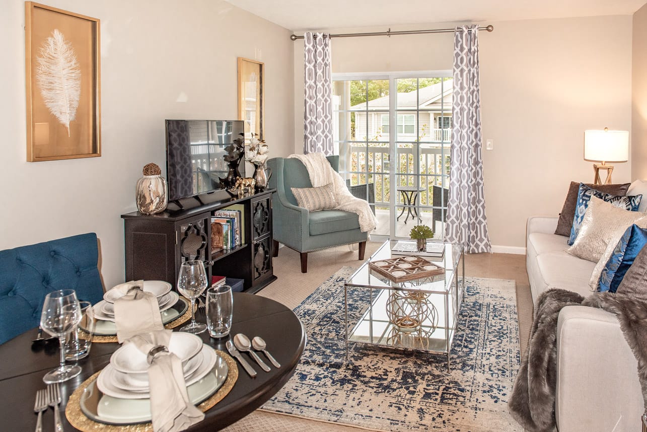 An apartment at The Legacy at Fairways.