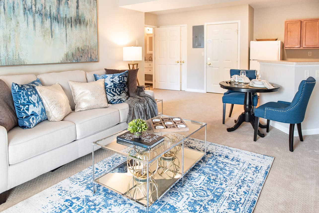 An apartment at The Legacy at Fairways.