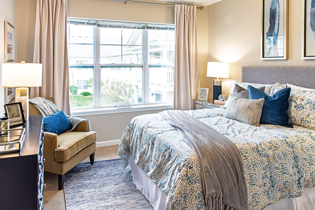 An apartment at The Legacy at Fairways.