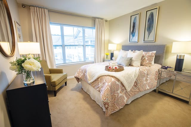 An apartment at The Legacy at Fairways.