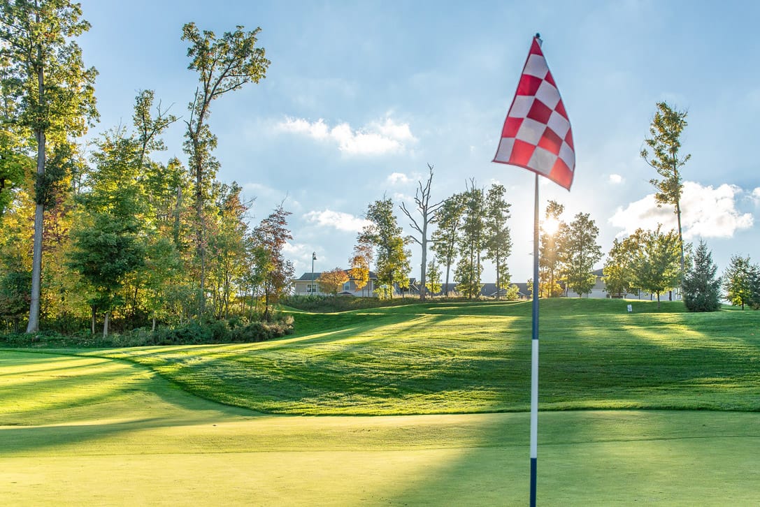 A golf course at The Legacy at Fairways.