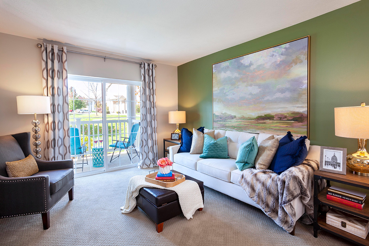 An apartment at The Legacy at Parklands.