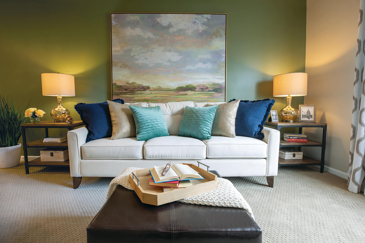 An apartment at The Legacy at Parklands.