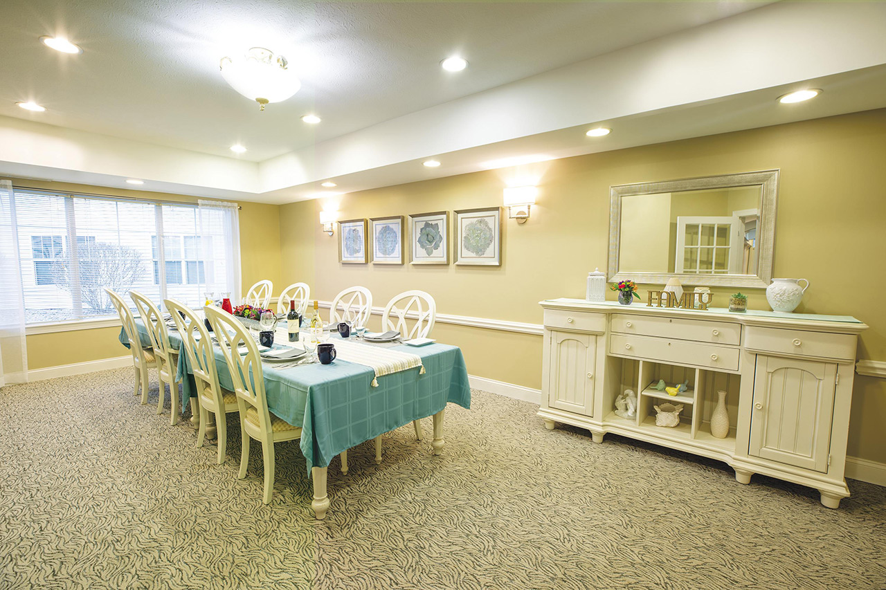 The conference room at The Legacy at Parklands.