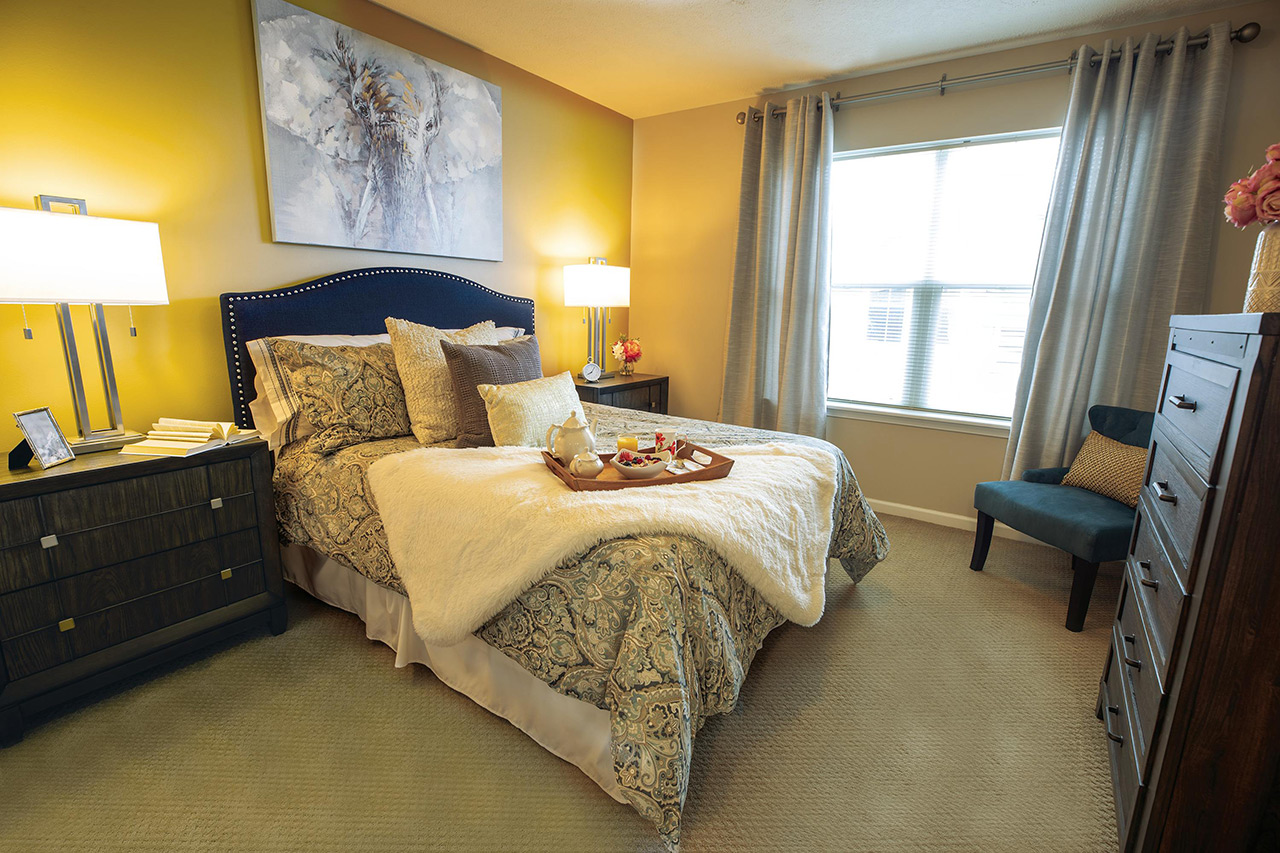 An apartment at The Legacy at Parklands.
