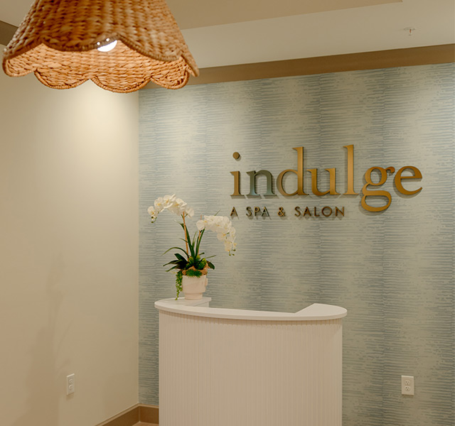 The front desk of the salon.
