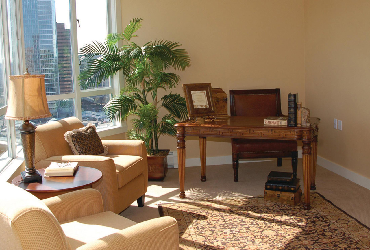 An apartment at Pacific Regent Bellevue.