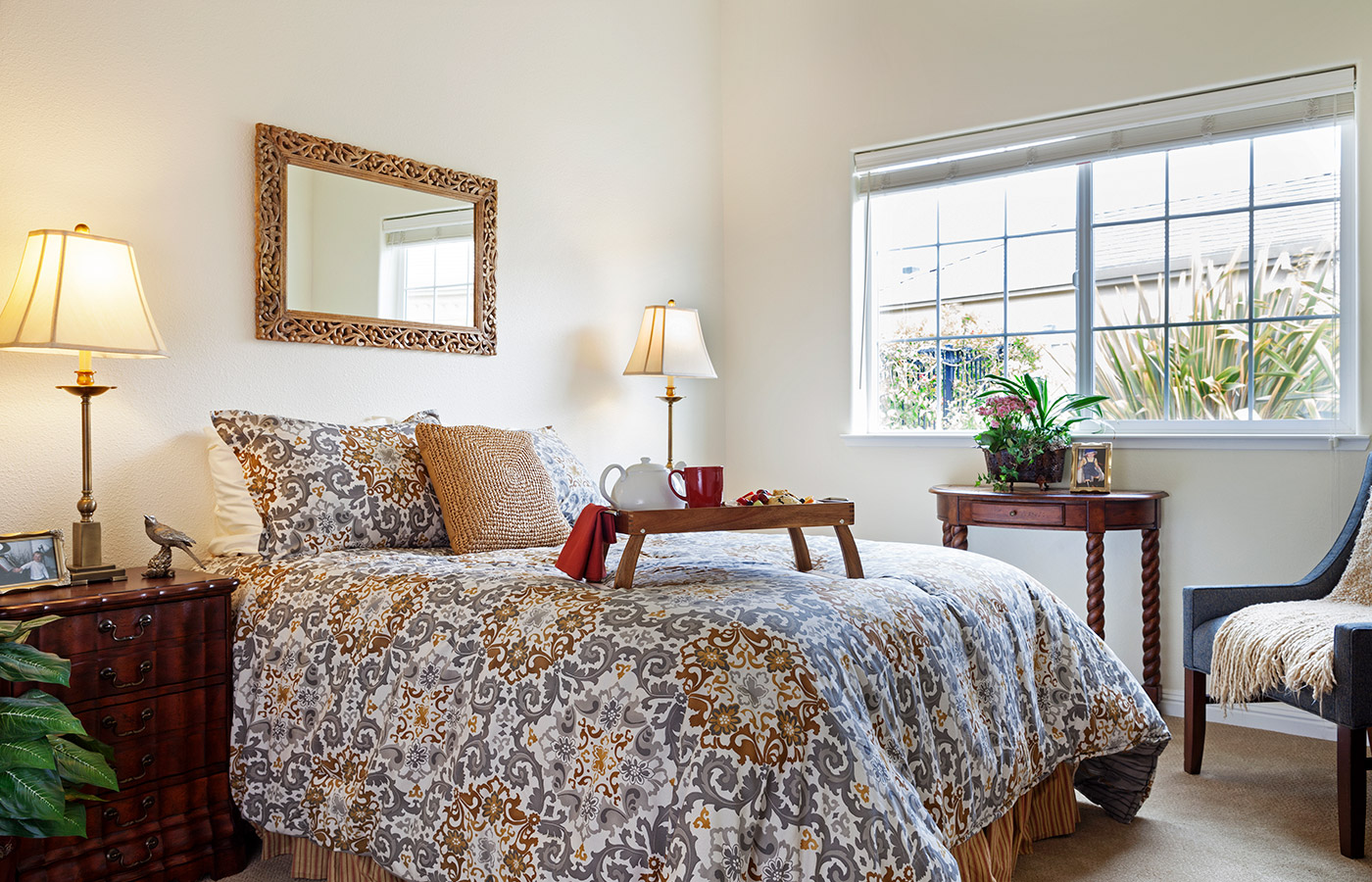 An apartment at The Cottages of Carmel.