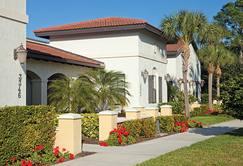 The casitas at The Fountains at La Cholla.
