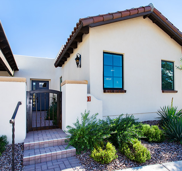 The Hacienda at the Canyon exterior bungalo.