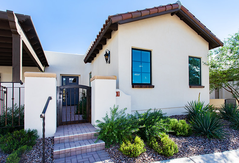 The Hacienda at the Canyon exterior bungalo.