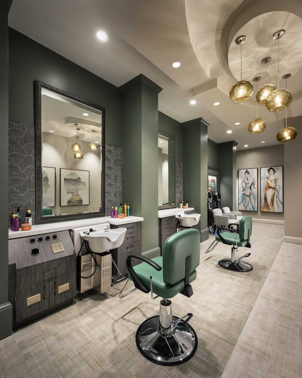 The Preston of The Park Cities elegant salon