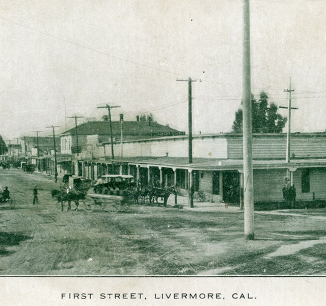 An historic photo of a building near The Watermark at Rosewood Gardens.