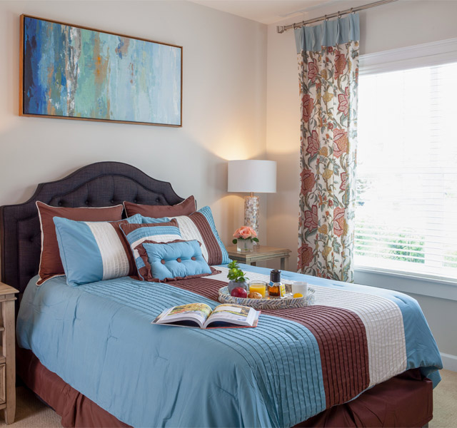 An apartment at The Watermark at Vistawilla.