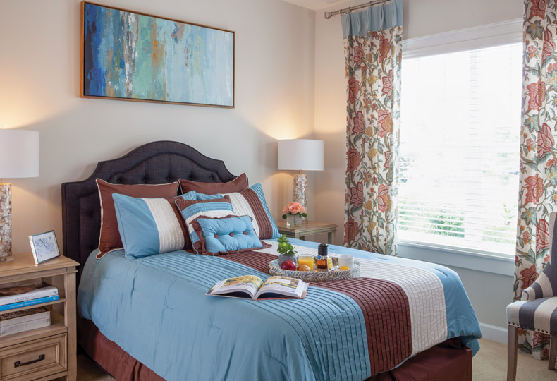 An apartment at The Watermark at Vistawilla.