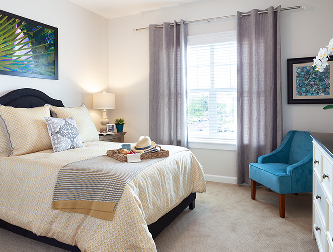 An apartment at The Watermark at Vistawilla.