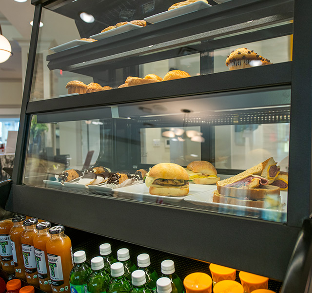 A cafe at Watersound Fountains.