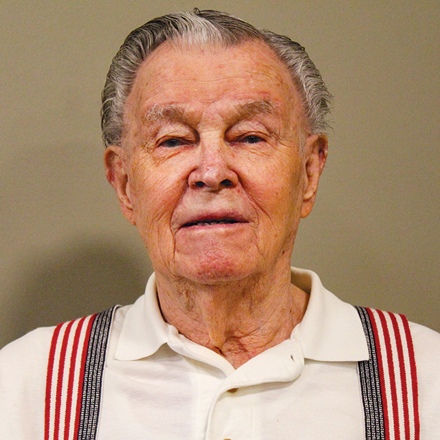 A headshot of a male resident.