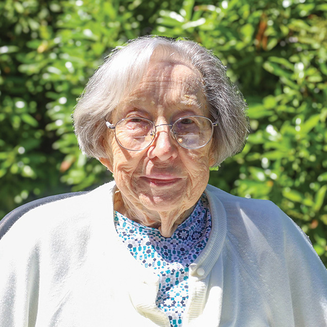 A headshot of a female resident.