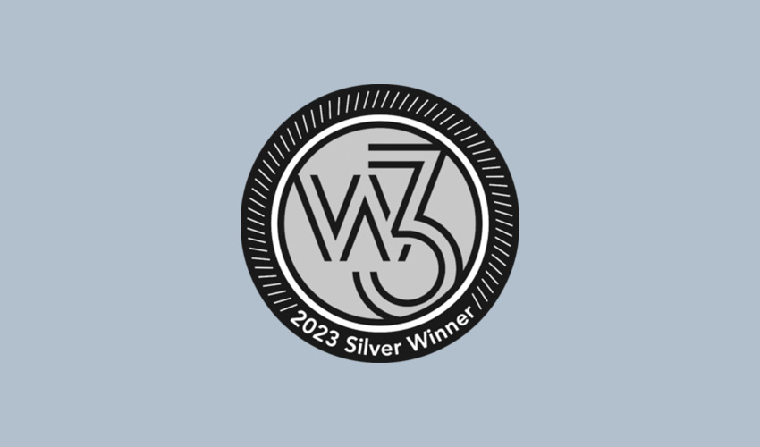 An illustrated badge award.