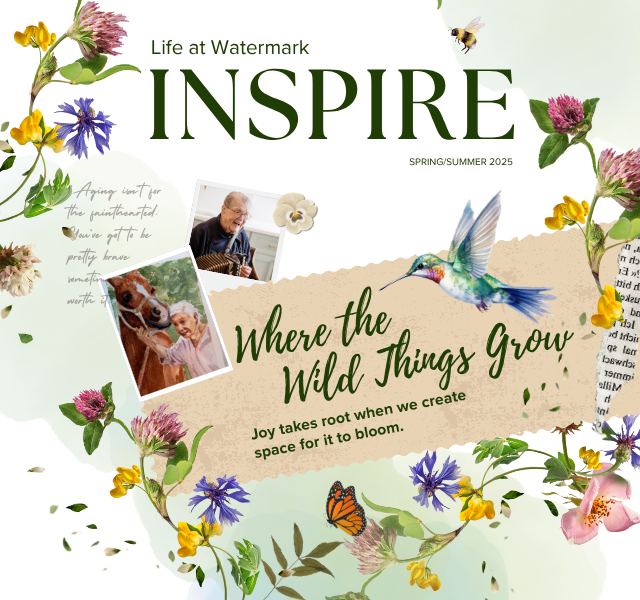 The cover of Inspire Magazine.