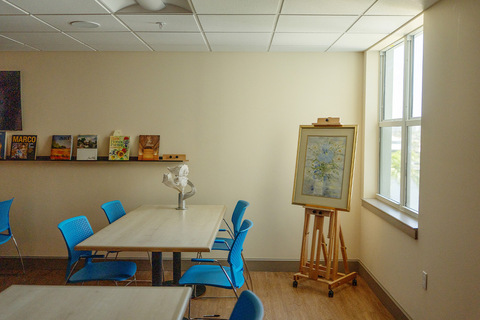 A room for creating art.