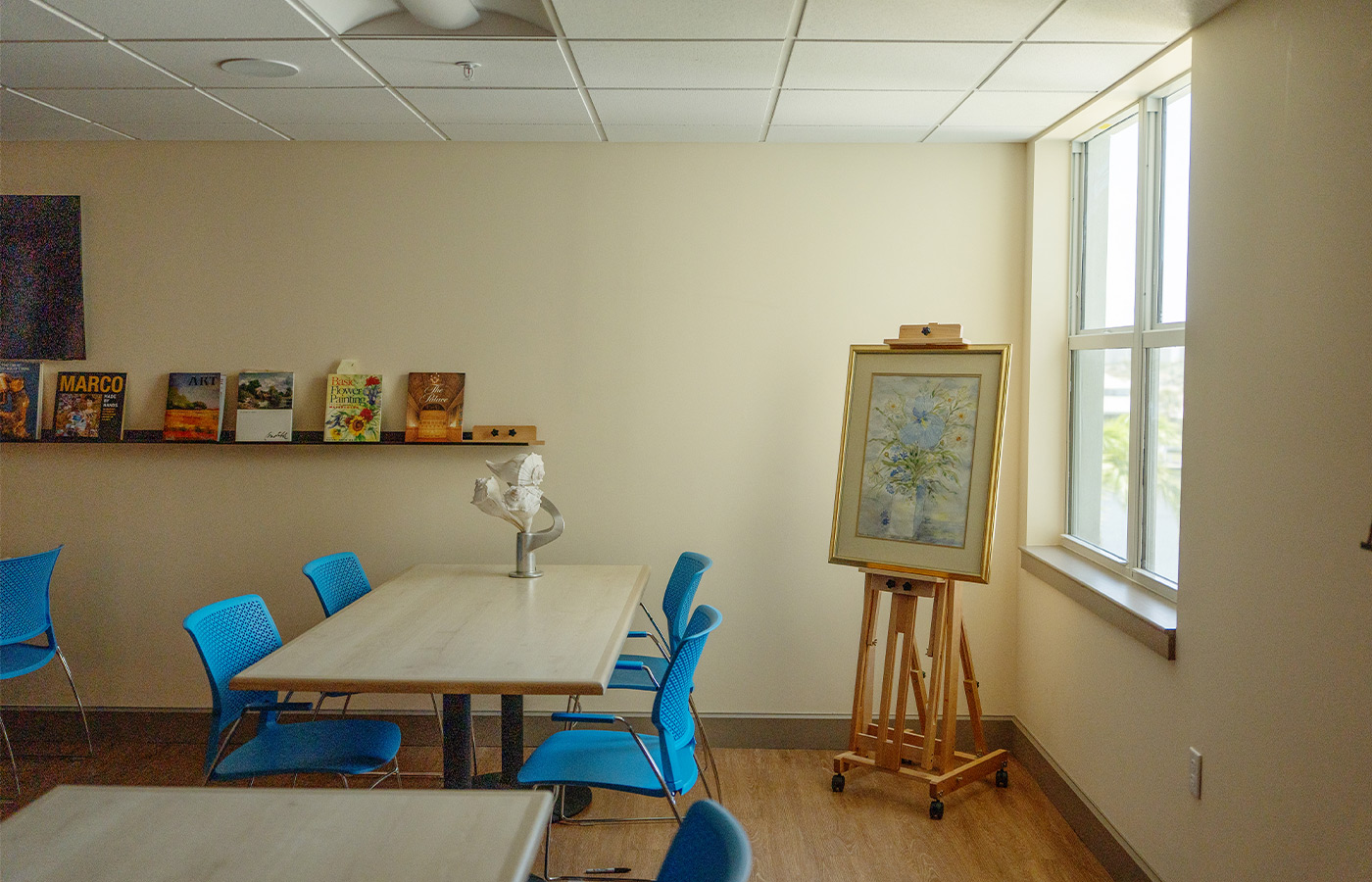 A room for creating art.