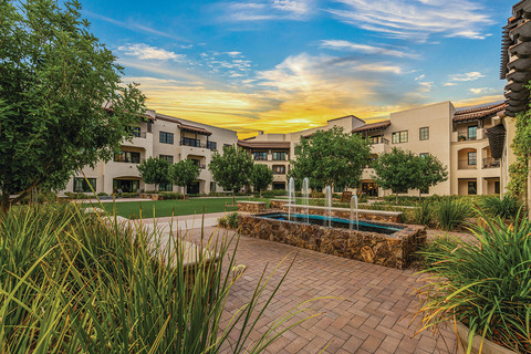 The Hacienda at the Canyon exterior building. 