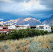 An exterior view of the Hacienda Canyon.