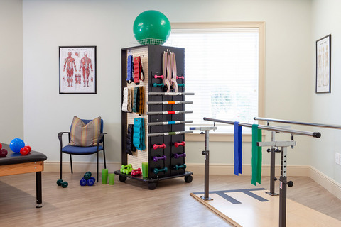 The fitness area at The Watermark at Vistawilla.