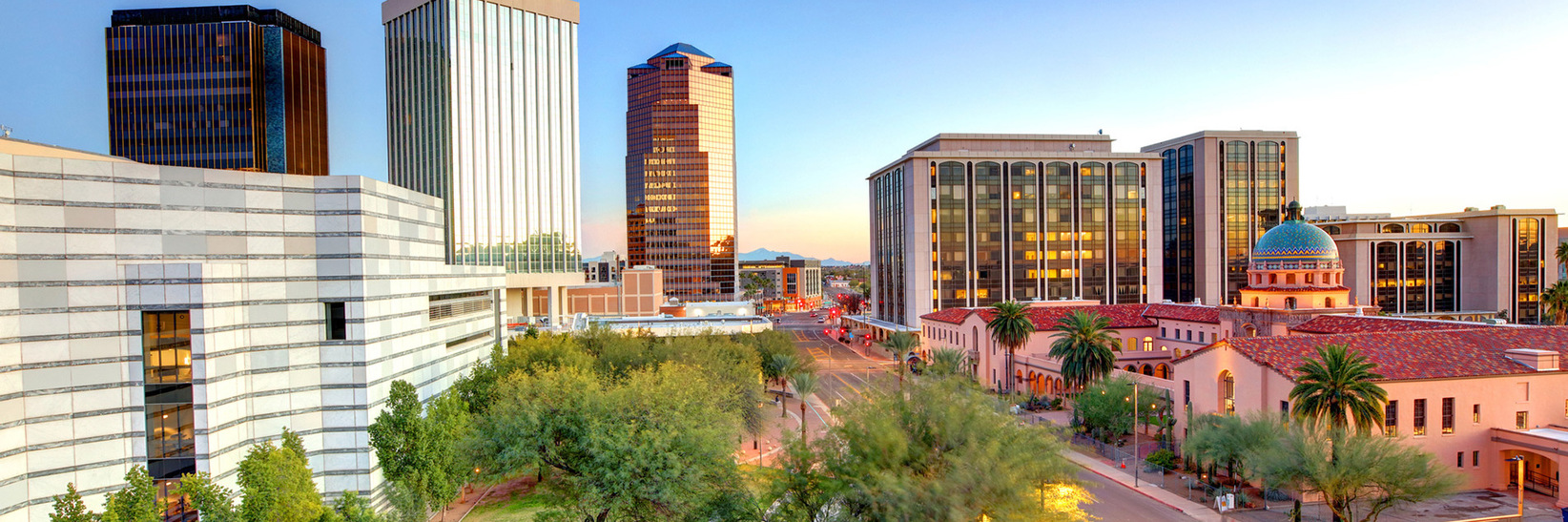 The city of Tucson. The city of Tucson.