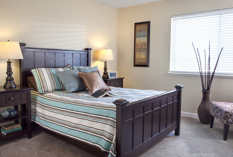 An apartment at The Fountains at Greenbriar.