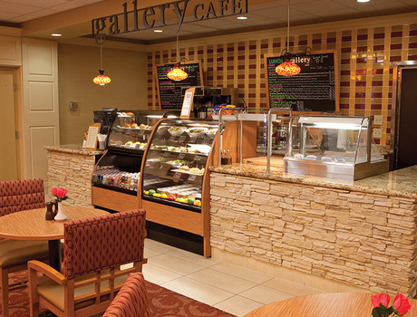 The cafe at The Fountains at La Cholla.
