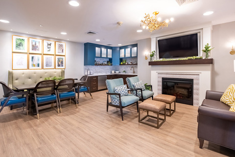 An activity room.
