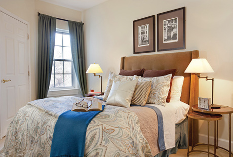 An apartment at Rose Tree Place.