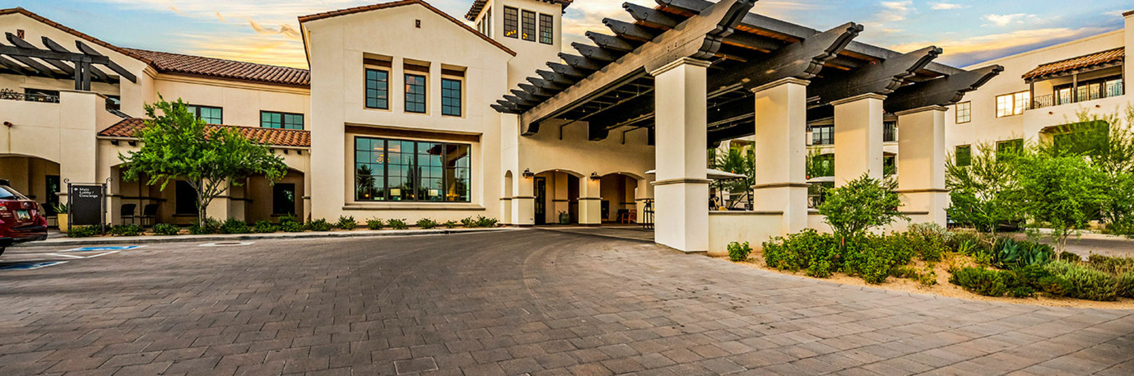 The Hacienda at the Canyon exterior building. The Hacienda at the Canyon exterior building.