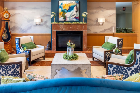 A living room area for all residents.