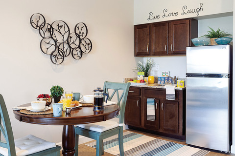 The apartment at The Watermark at Vistawilla.