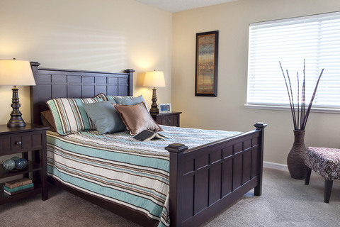 An apartment at The Fountains at Greenbriar.