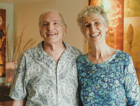 Happy couple.