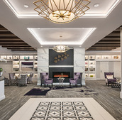 Lobby at Preston of The Park Cities