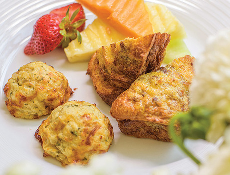 Gourmet bites.